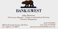 Bank Of The West - John